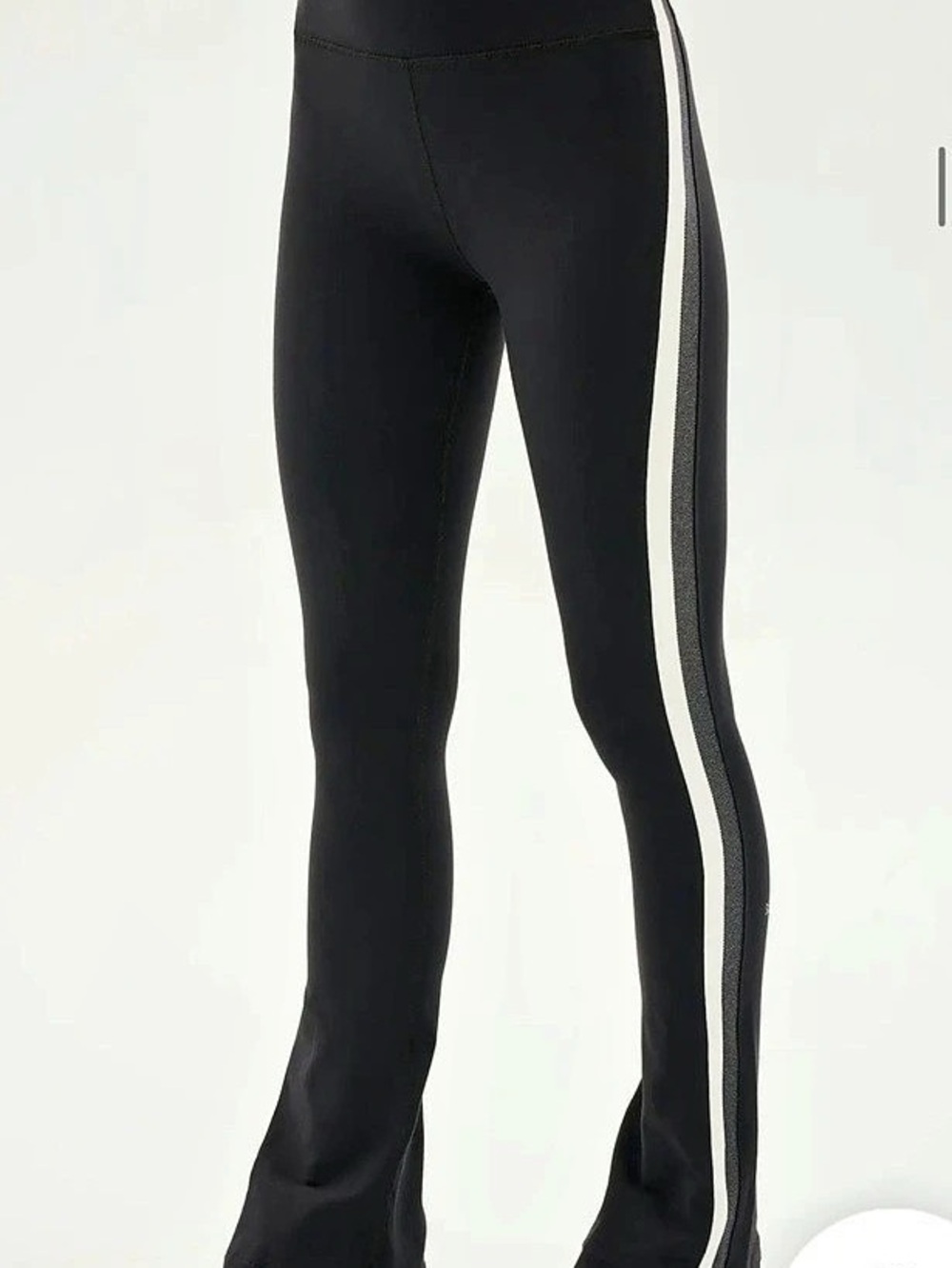 ISO: Splits59 Raquel High Waist Flared Legging Black & White